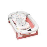 Ванна Twins Bass Plus складная силиконовая розовый