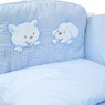 Постельный комплект 4 эл Twins Limited Dog & cat голубой