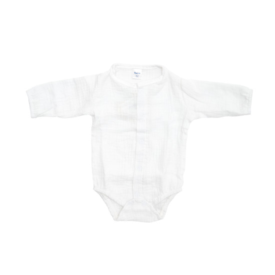 Боді Twins Muslin довгий рукав 68р білий