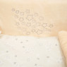 Bed set 7 el Twins BE HAPPY ecru