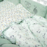 Постельный комплект 7 эл Twins BE HAPPY мятный