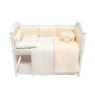 Bed set 7 el Twins BE HAPPY ecru
