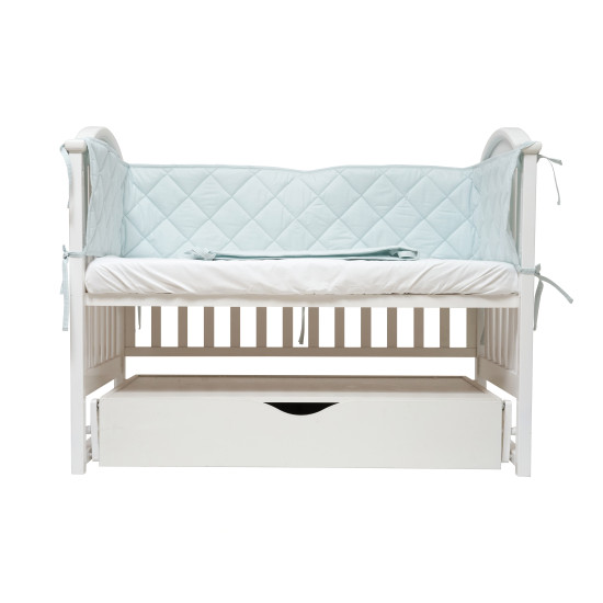 Bumper Twins Premium quilted 360 cm monochrome mint