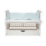 Bumper Twins Premium quilted 360 cm monochrome mint