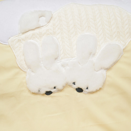 Постельный комплект 6 эл Babycentre & Twins Moonlight ванильный