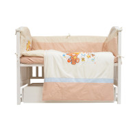 Постільний комплект 6 ел Twins Bears with a star 4042-TBS-02, беж