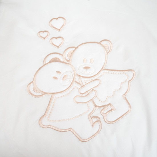Сменная постель 3 эл Twins Limited I Love белый 