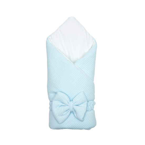 Конверт - плед Twins Cotton New 0+ 90х90 блакитний
