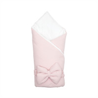 Конверт - плед Twins Cotton New 0+ 90х90 детский розовый