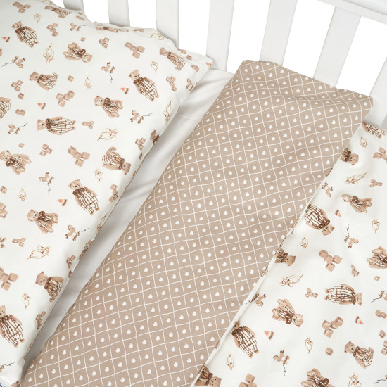 Сменная постель 4 эл Twins Satin Limited Love bears 