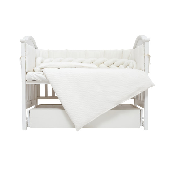 Постельный комплект 7 эл Twins Cotton ecru