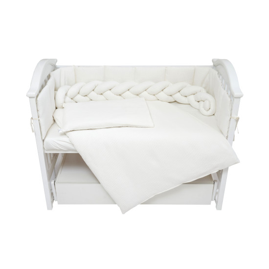Постельный комплект 7 эл Twins Cotton ecru