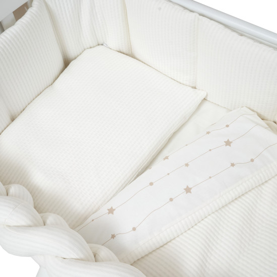 Постельный комплект 7 эл Twins Cotton ecru