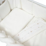 Постельный комплект 7 эл Twins Cotton ecru