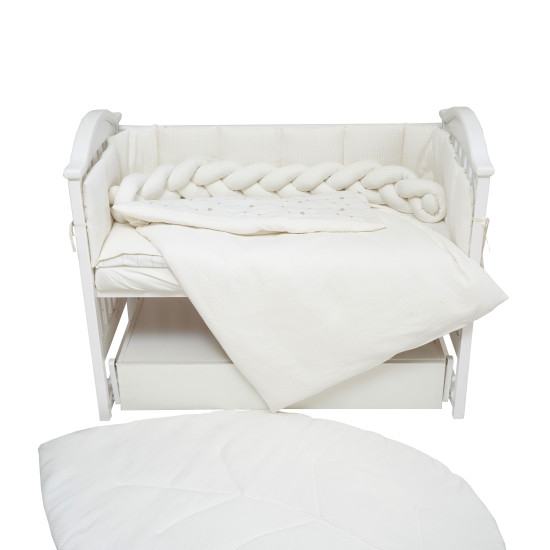 Постельный комплект 7 эл Twins Cotton ecru