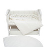 Постельный комплект 7 эл Twins Cotton ecru