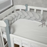 Bumper - pigtail Twins 3-strand 200 cm Ego grey