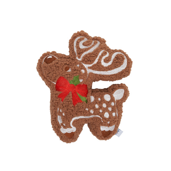Decorative pillow Twins Deer brown