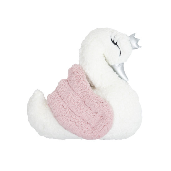 Bumper - pillow Twins Swan Teddy powder pink