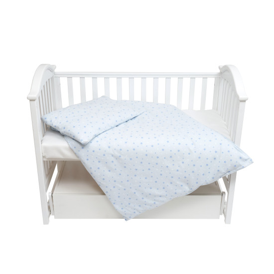 Змінна постіль 3 ел Twins Comfort Soft (фланель) Starlet blue