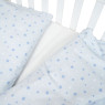 Змінна постіль 3 ел Twins Comfort Soft (фланель) Starlet blue