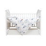 Змінна постіль 3 ел Twins Comfort Soft (фланель) Rabbits blue