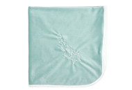 Плед Twins велюр Double soft 90x90 м'ятний
