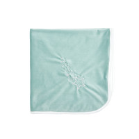 Плед Twins велюр Double soft 90x90 мятный