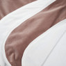 Плед Twins велюр Double soft 90x90 латте
