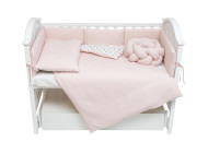 Постельный комплект 6 эл Twins Waffle Limit Baby pink