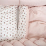 Постельный комплект 6 эл Twins Waffle Limit Baby pink