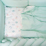 Постельный комплект 6 эл Twins Waffle Limit mint