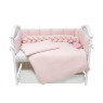 Постельный комплект 7 эл Twins Cotton Baby pink