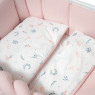 Постельный комплект 7 эл Twins Cotton Baby pink