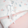 Постельный комплект 7 эл Twins Cotton Baby pink