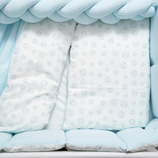 Постільний комплект 7 ел Twins Cotton blue