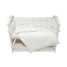 Постельный комплект 7 эл Twins Cotton white
