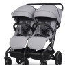 Коляска для двійні Easy-Go Echo 2024 сірий