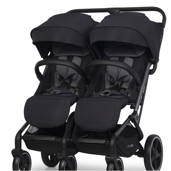 Коляска для двойни Easy-Go Echo 2024 черный