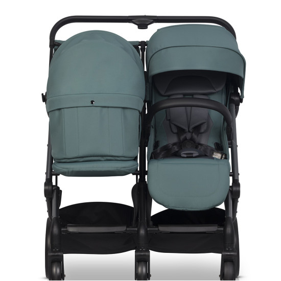 Коляска для двойни Easy-Go Echo 2024 зеленый
