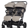 Коляска для двійні Easy-Go Echo 2024 бежевий