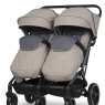 Коляска для двійні Easy-Go Echo 2024 бежевий