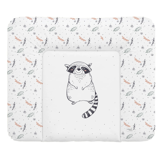 Changing mat Cebababy 85x72 Retro Autumn W-134-000-636, Raccoon, white