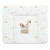 Пеленальный матрас Cebababy 85x72 Retro Autumn Giraffe белый