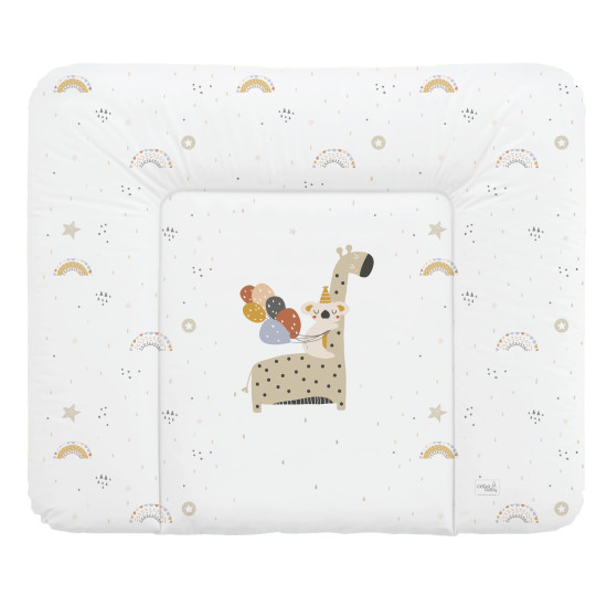 Changing mat Cebababy 85x72 Retro Autumn W-134-000-637, Giraffe, white