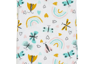 Пеленка Twins трикотаж 110Х90 Butterfly