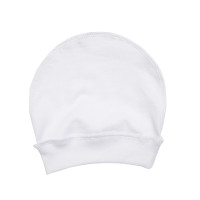 Шапочка Twins для новорожденных трикотаж (0-3 міс) W125-ШT-01, white, белый, 0-3 мес
