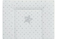 Пеленальный матрас Cebababy 85x72 Basic line W-134-066-260, Stars grey, серый