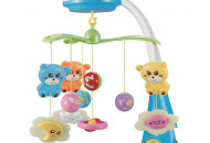 Мобиль Baby Mix пластиковый с проектором FS-35604 Мишки mint, мятный