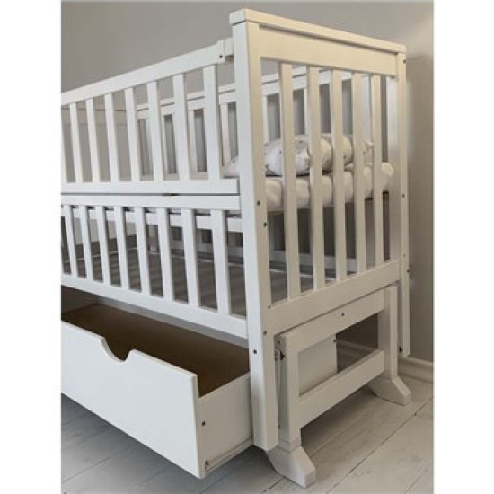  The bed Goydalka Alex with a drawer white